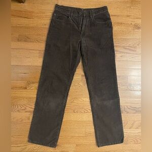 Dark Brown Corduroys